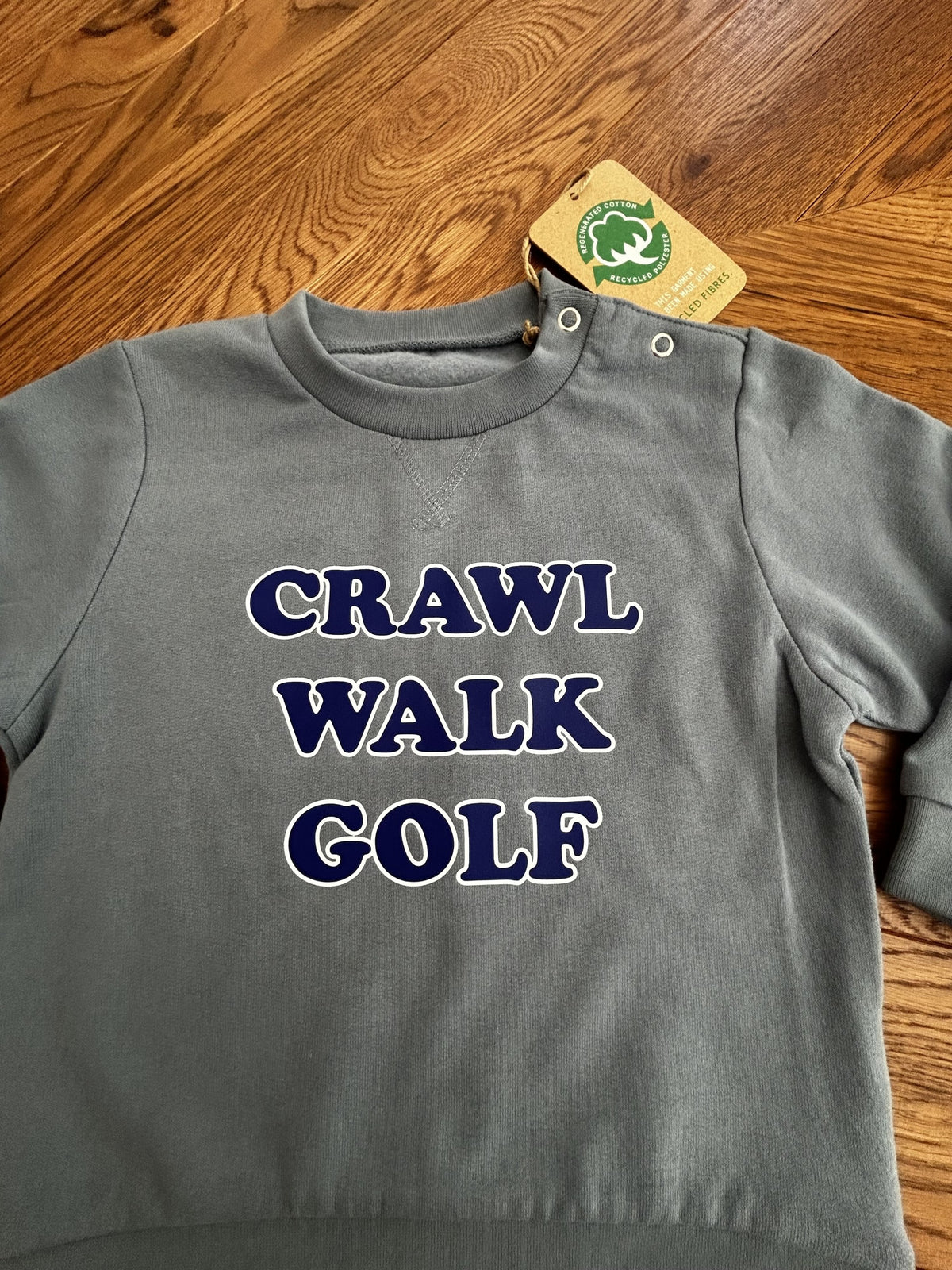 Crawl. Walk. Golf.